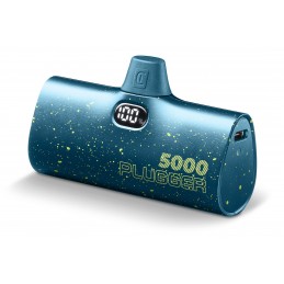 POWER BANK CELLULARLINE PLUGGER 5000mAH 20W - USB C BLUE